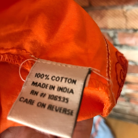 Embroidered Off the Shoulder Top SZ Med - Picture 6 of 8